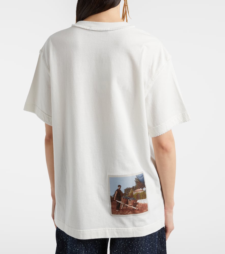 Paysan printed cotton jersey T-shirt