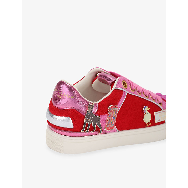 Womens Southbank Tag Slim Woven Trainers