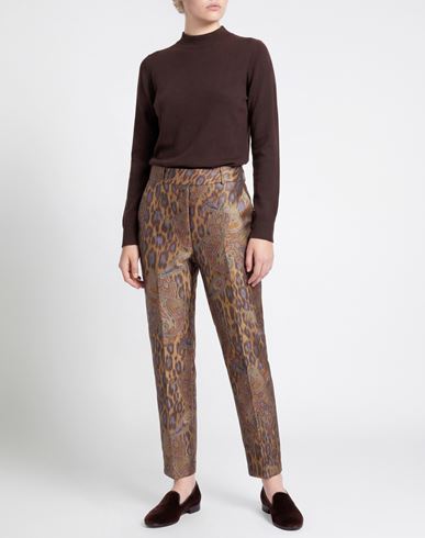 Woman Pants Mustard Size 4 Polyester
