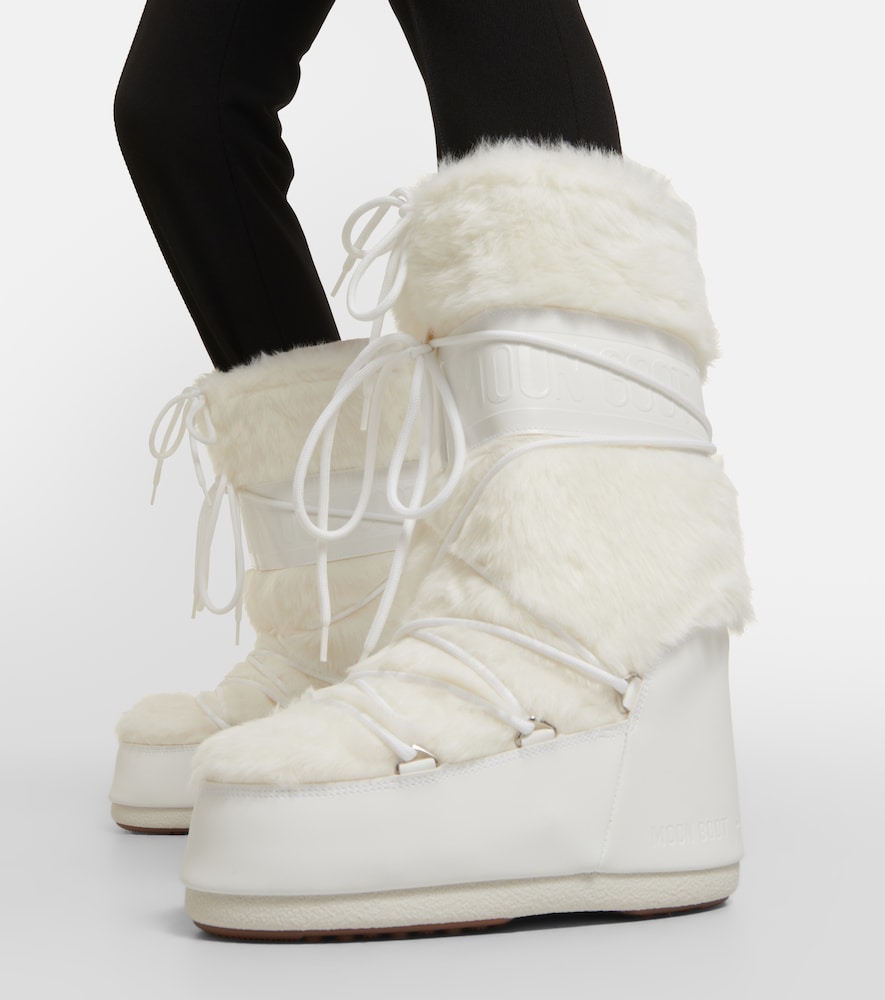 Icon faux fur-trimmed snow boots