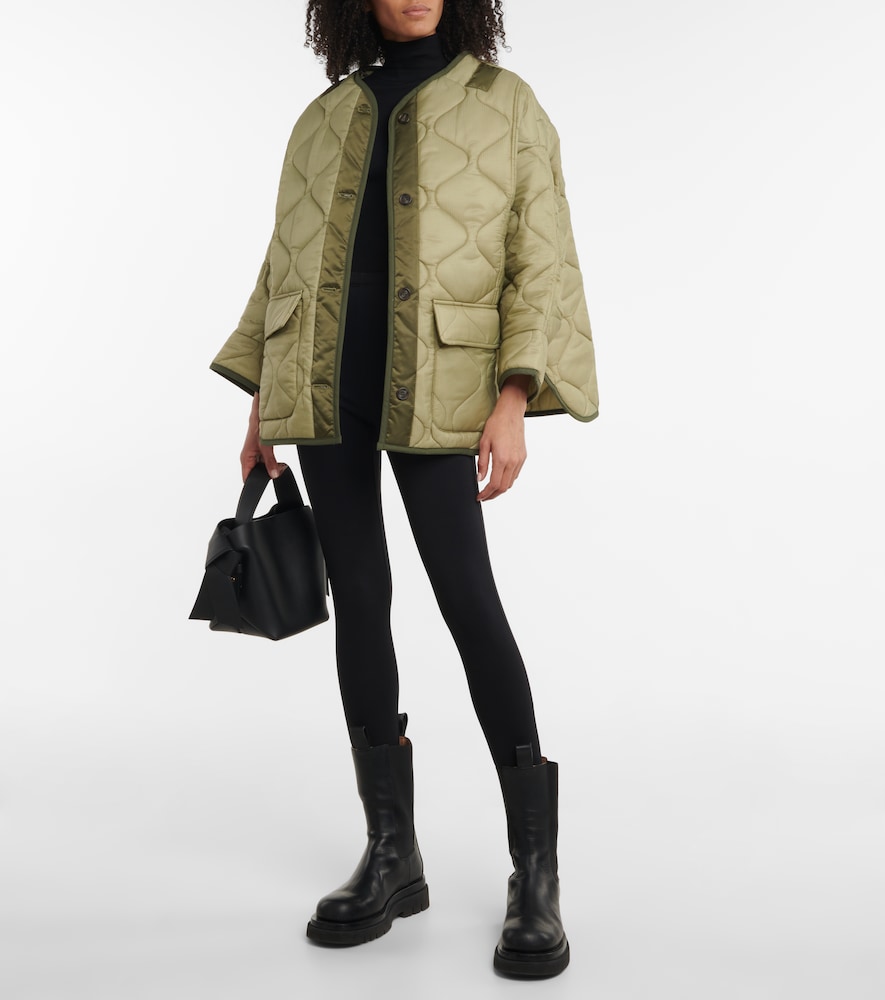 Teddy oversized quilted jacket