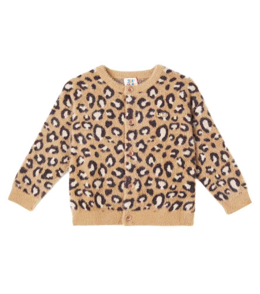 Leopard-print cardigan