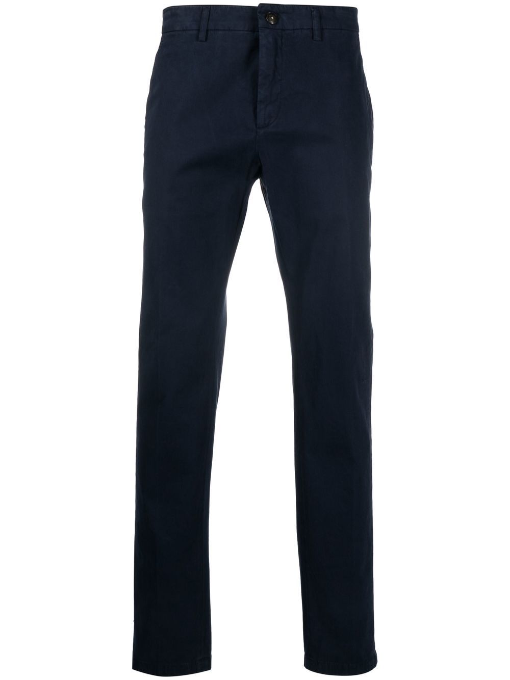 David straight-leg chinos - Blue