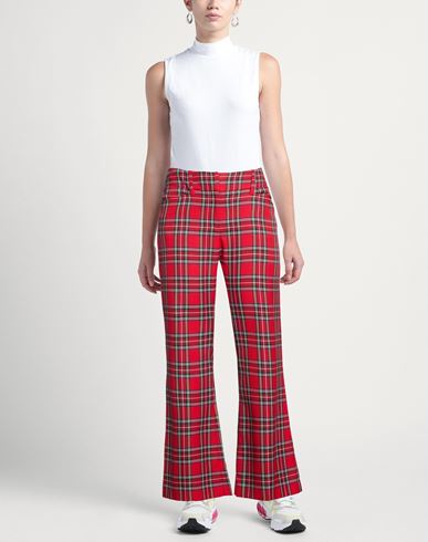 Stockholm (surfboard) Club Woman Pants Red Size M Polyester, Viscose
