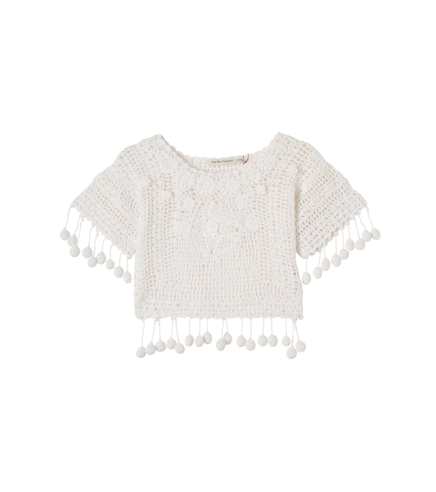 Jade crocheted cotton top