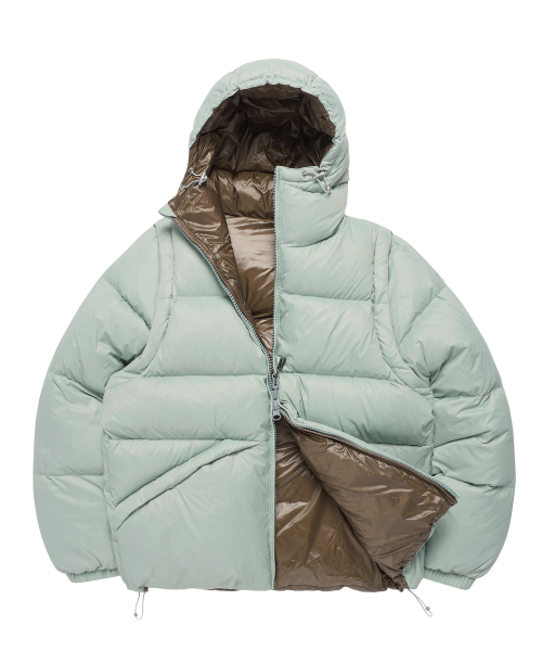 REVERSIBLE PADDED JACKET MINT