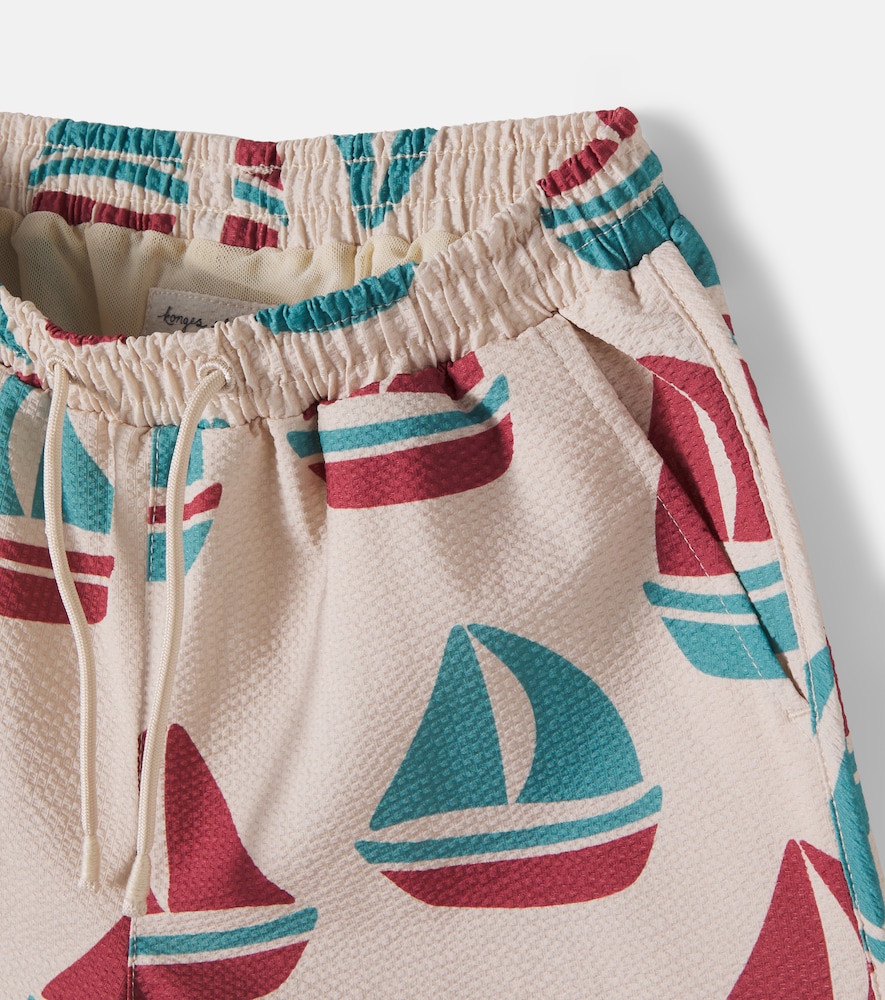 Konges Sløjd Asnou printed swim trunks