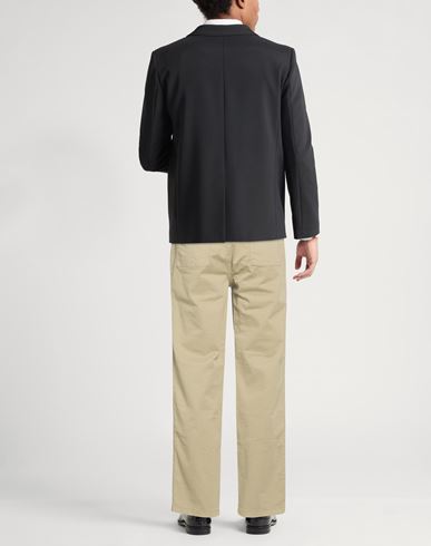 Man Pants Military green Size M Cotton, Elastane