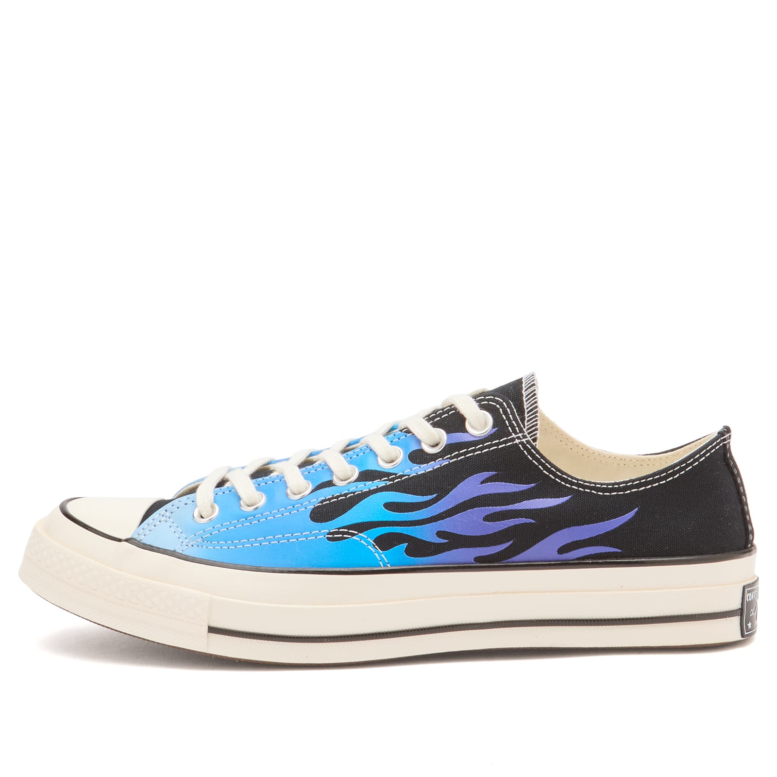 Chuck Taylor 1970s Ox Flames Sneaker Black/Blue/Cobalt