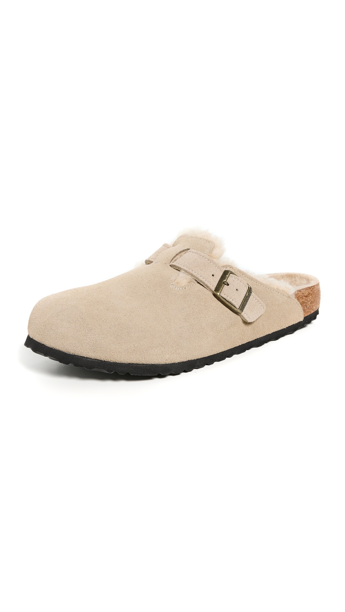 Boston Soft Footbed Clogs Taupe