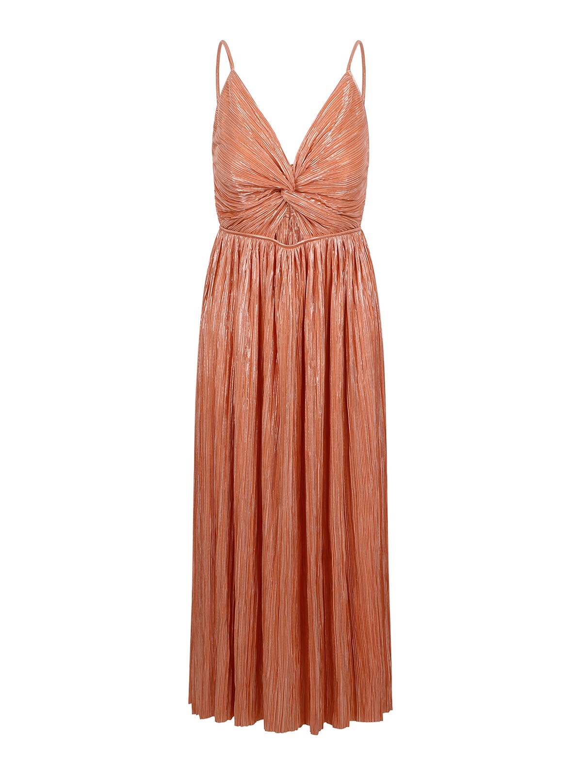Pleated midi dress