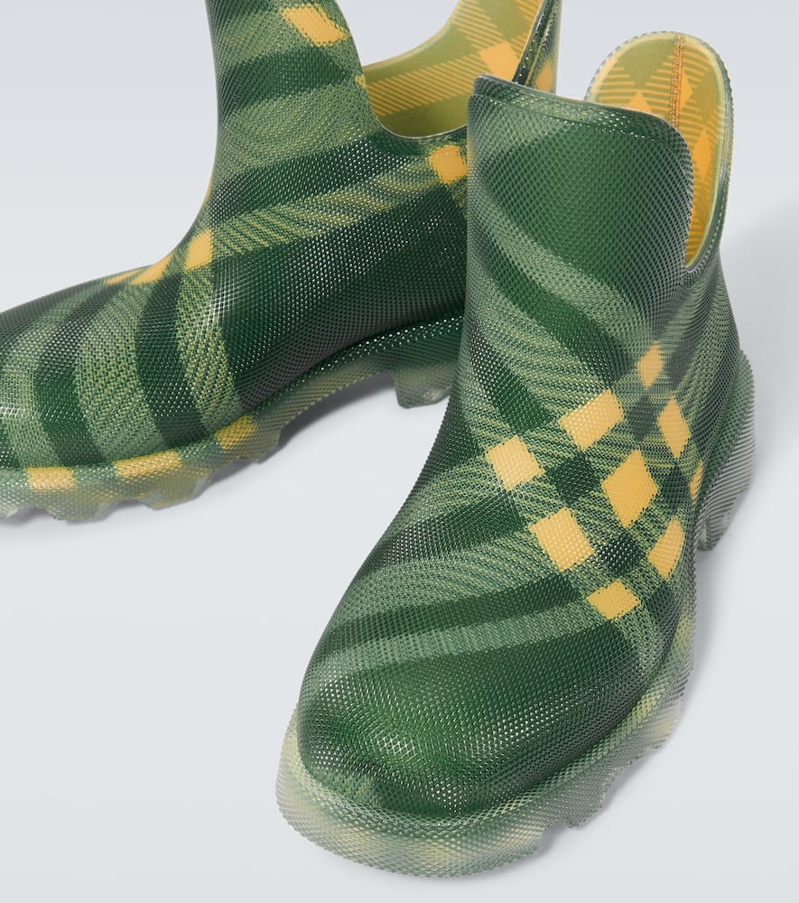 Burberry Burberry Check rain boots