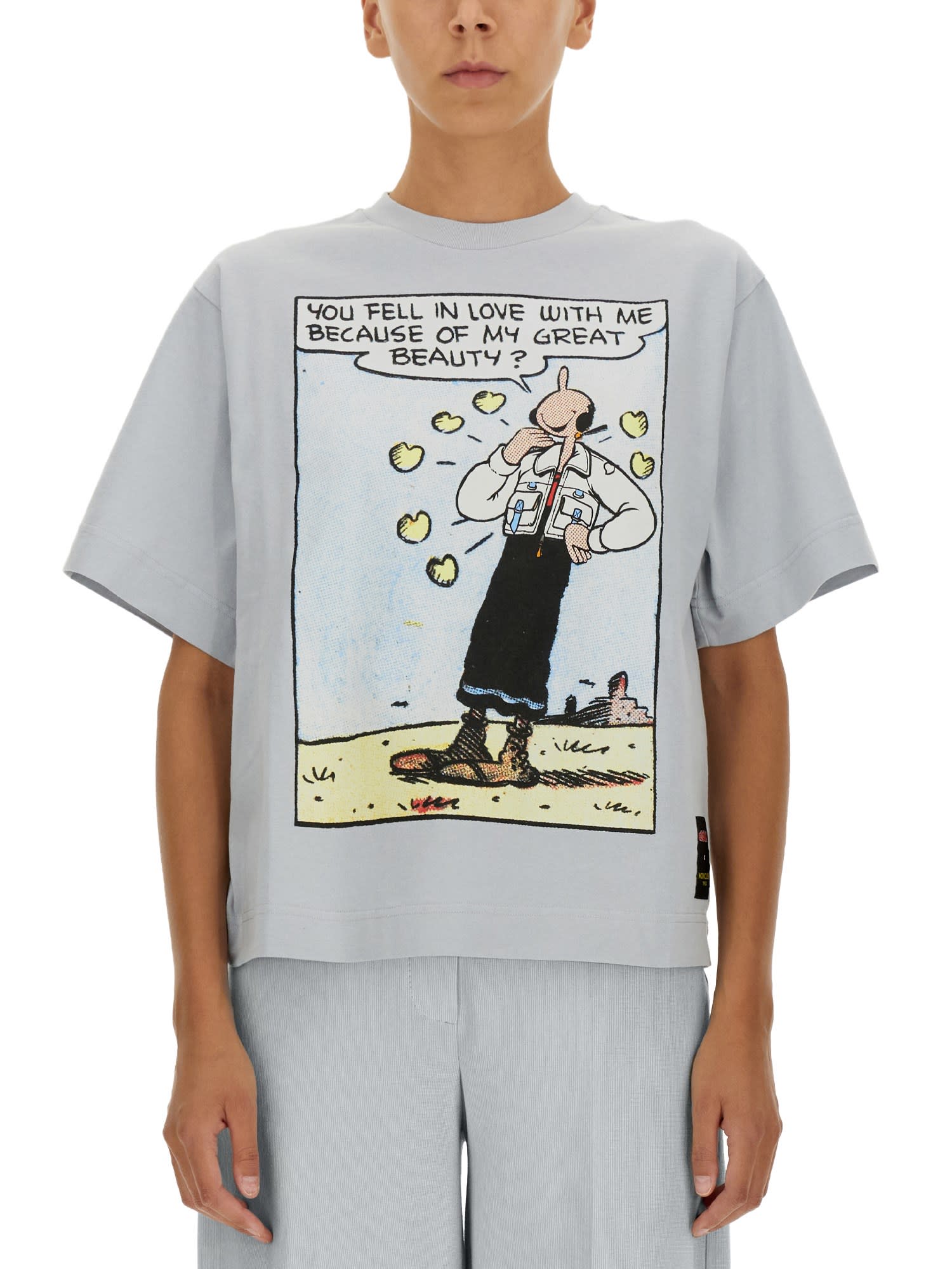 Moncler X Olivia Oyl Graphic Printed Crewneck T-shirt