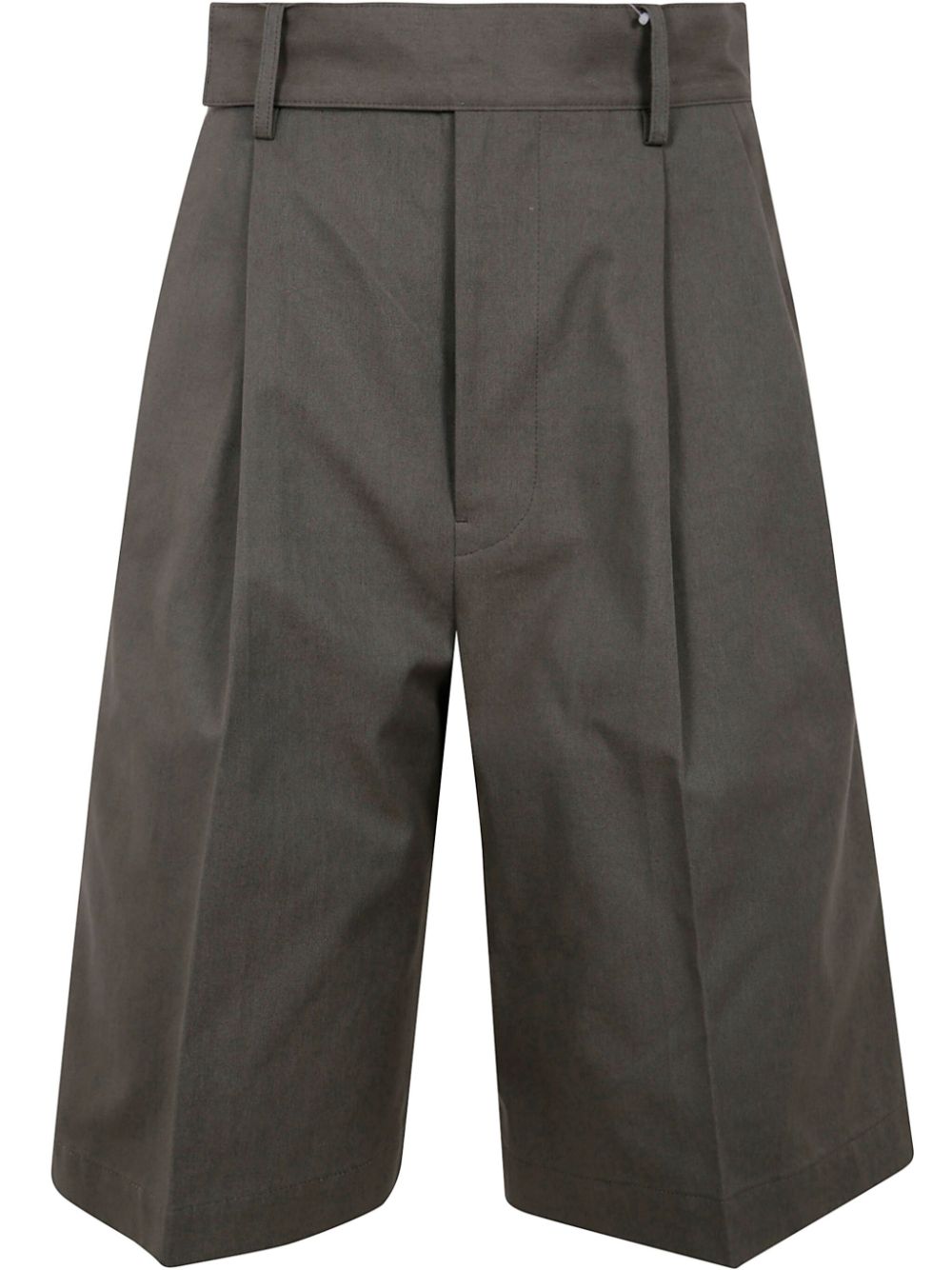 Pleated shorts - Green