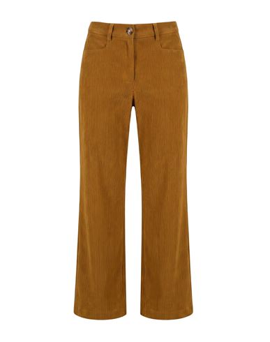 Momoní Woman Pants Khaki Size 10 Cotton, Modal, Elastane