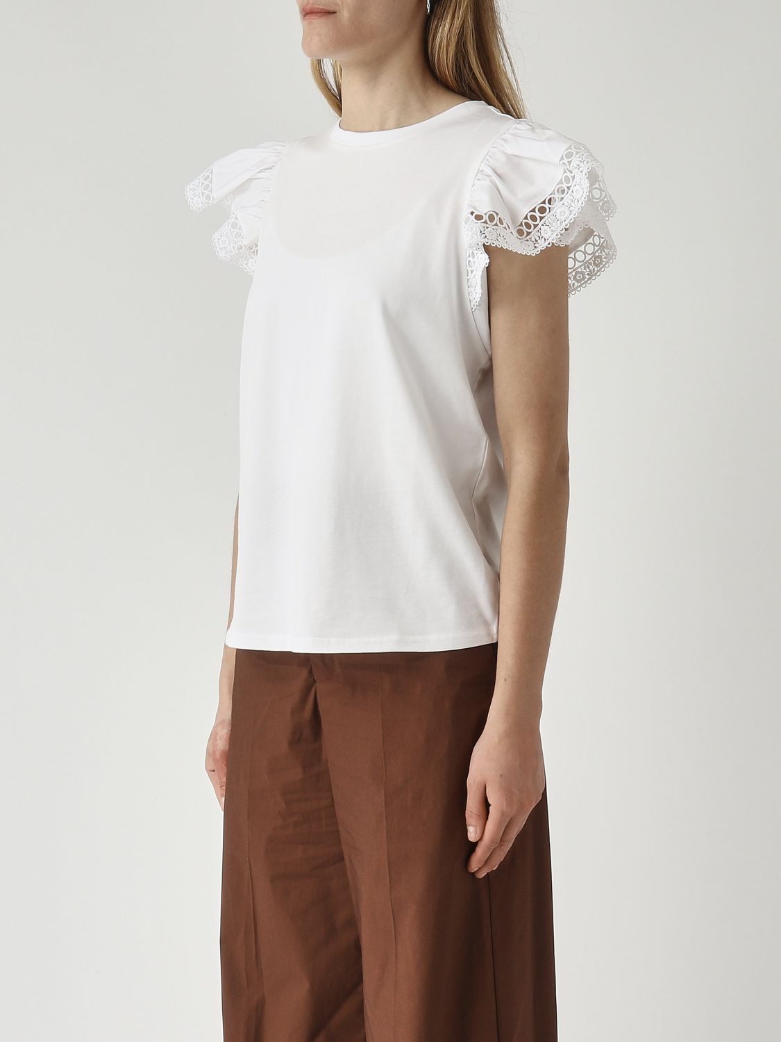 T-Shirt Woman color Coffee