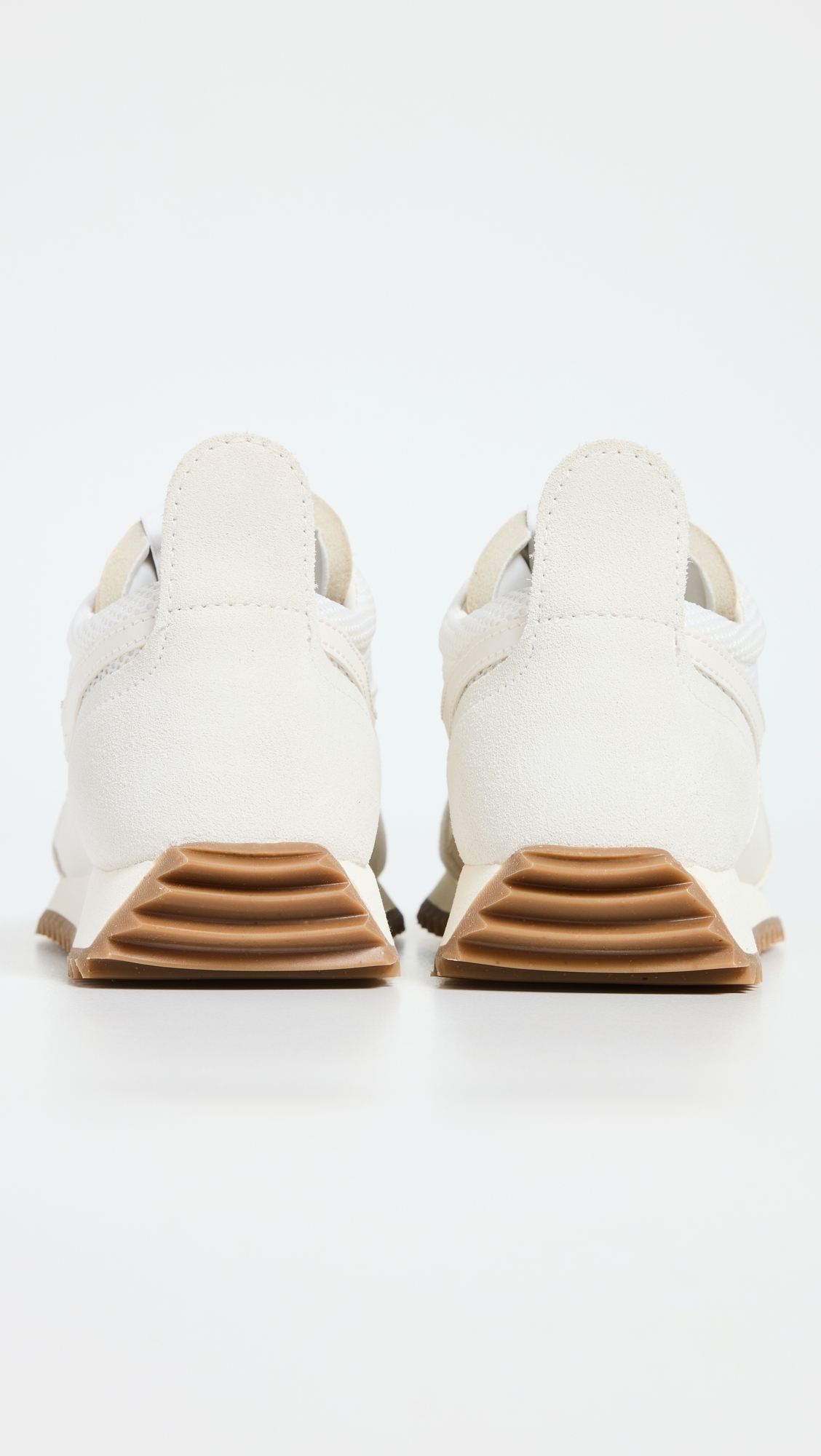 Retro Runner Mesh Sneakers Off White