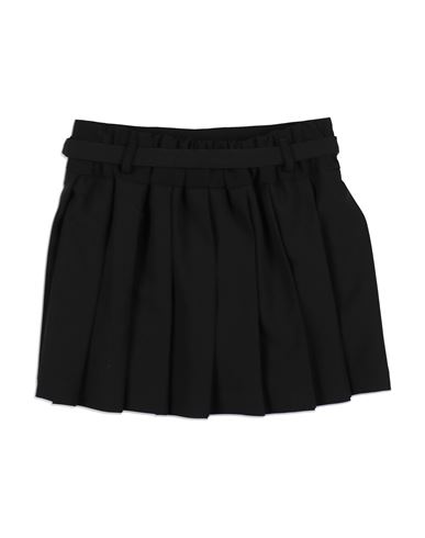L:ú L:ú By Miss Grant Kid Girl Kids' skirt Black Size 12 Polyester, Elastane