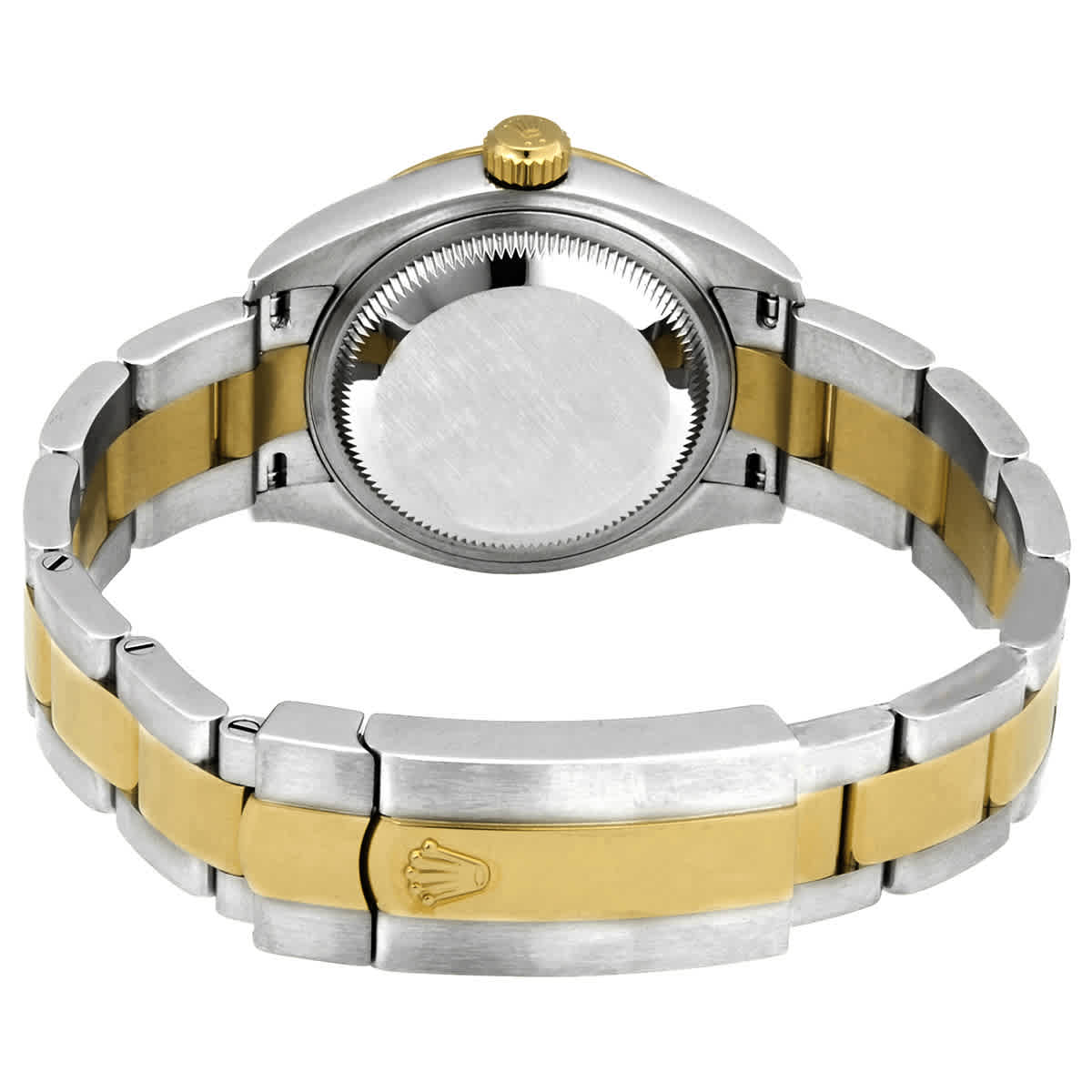 Lady Datejust Mother of Pearl Diamond Steel and 18K Yellow Gold Oyster Watch 279173MDO