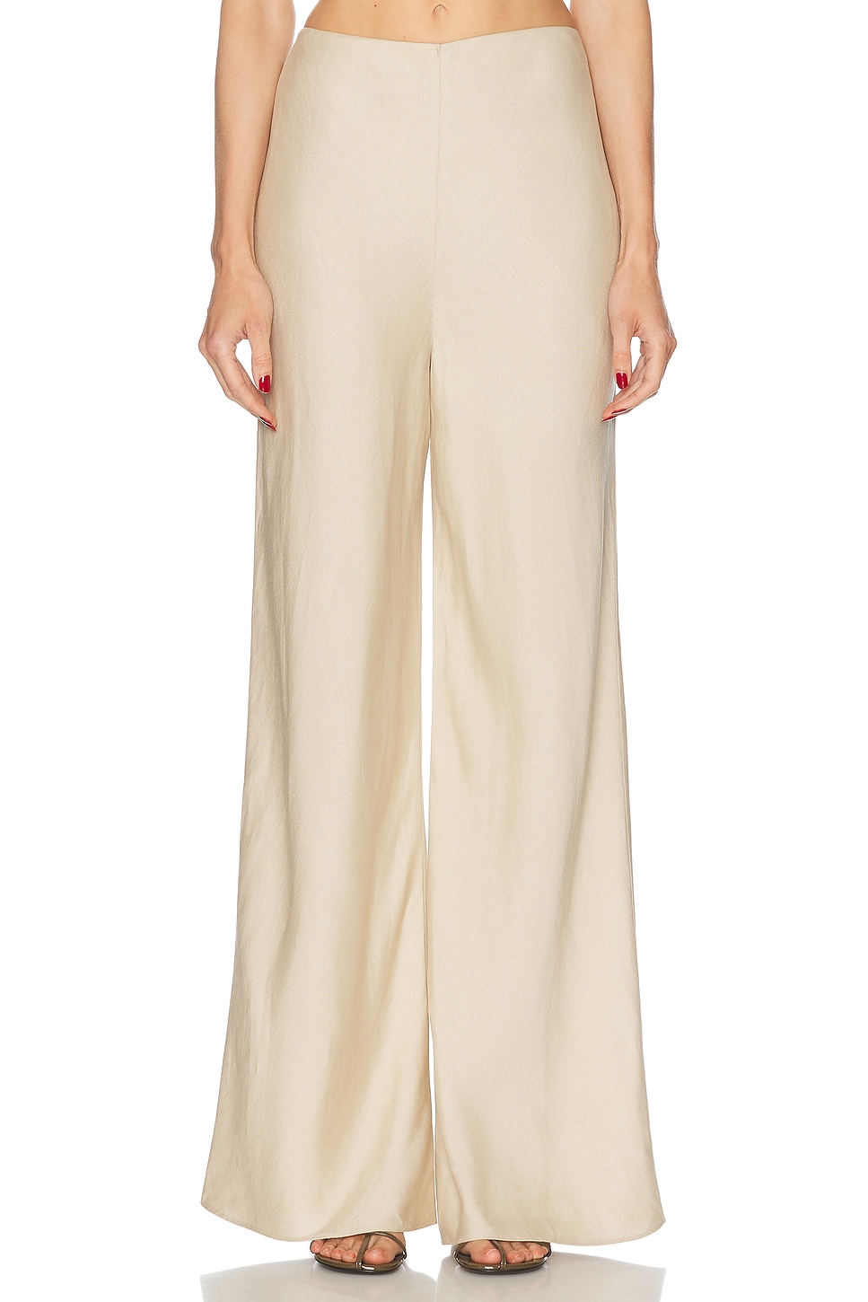 L'Academie Etienne Pant in Tan Beige - Beige. XS also in