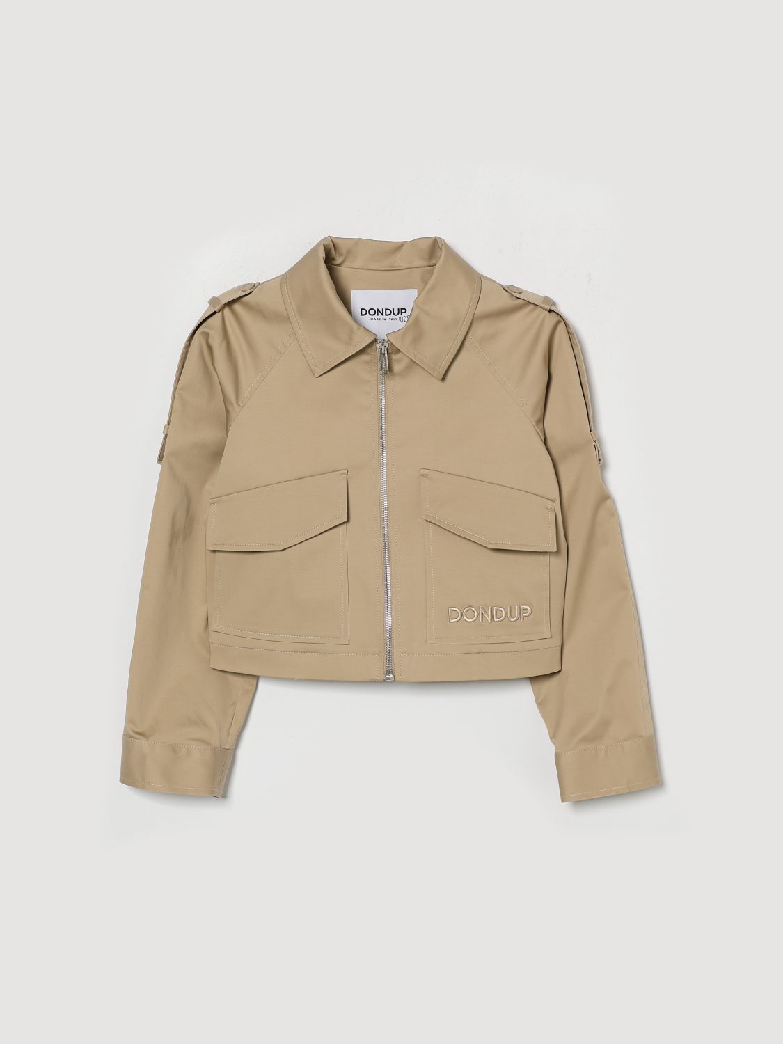 Coat Kids color Sand