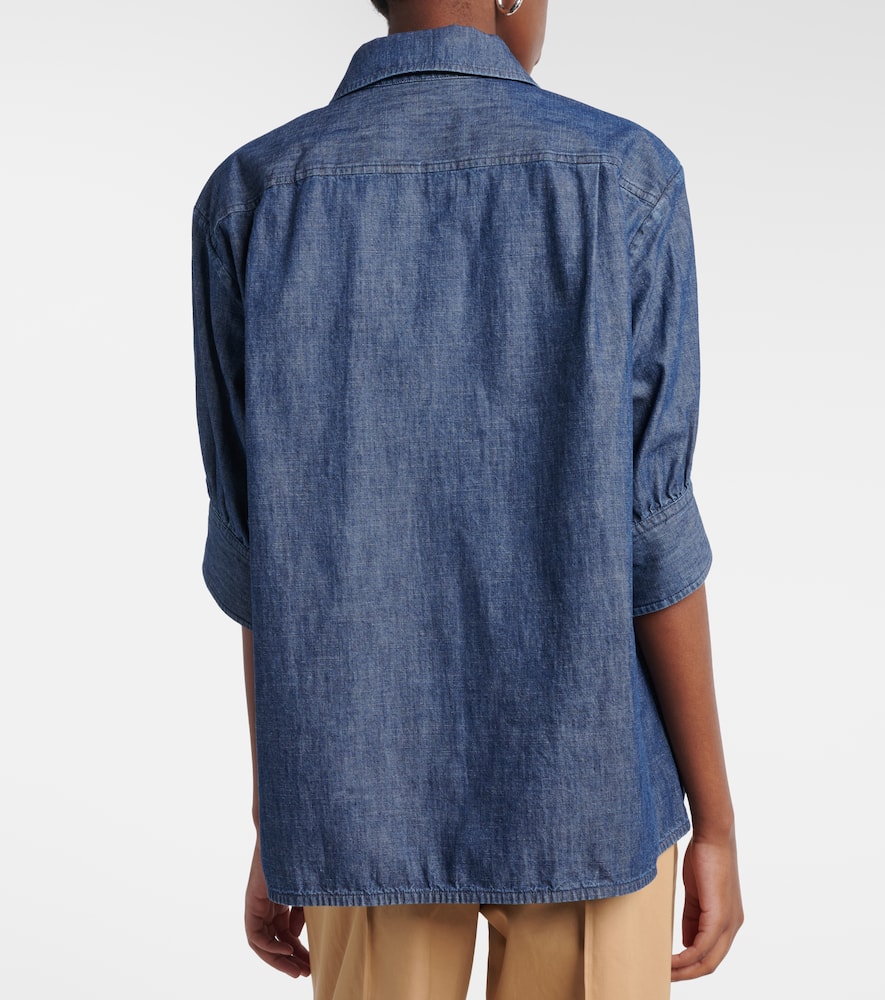 Cotton poplin shirt