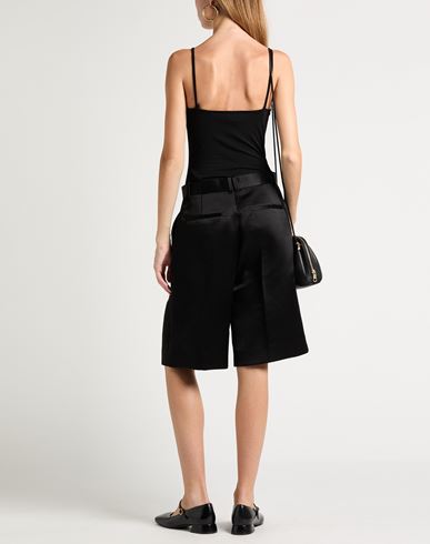 Woman Bodysuit Black Size 2 Polyester, Viscose, Elastane
