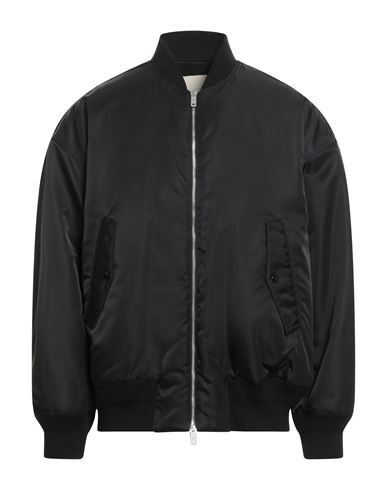 Man Jacket Black Size 38 Polyamide, Cotton, Elastane