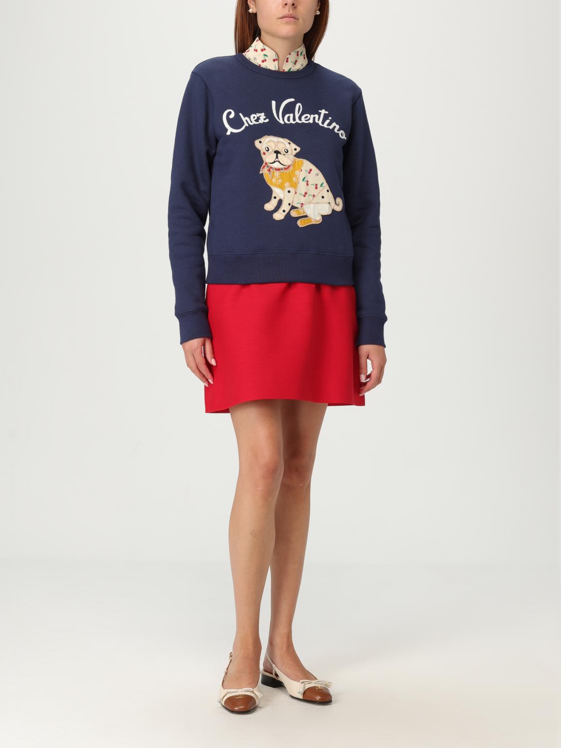 Sweatshirt Woman color Blue