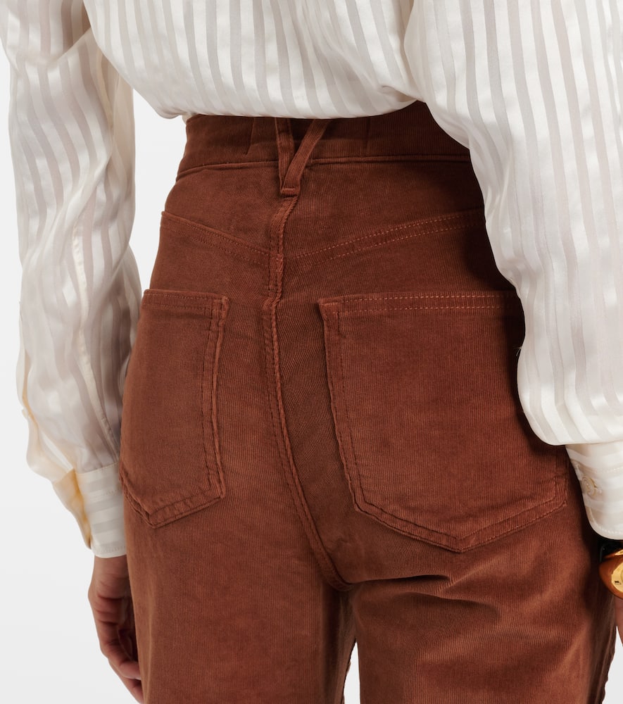 Cameron cotton corduroy flared pants