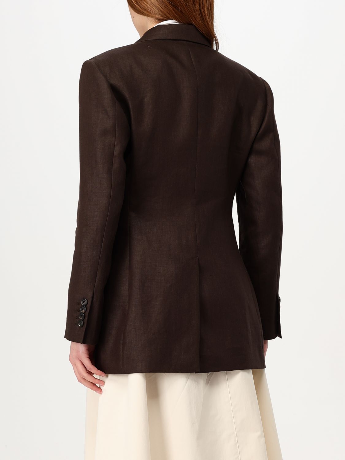 Blazer BRUNELLO CUCINELLI Woman color Brown