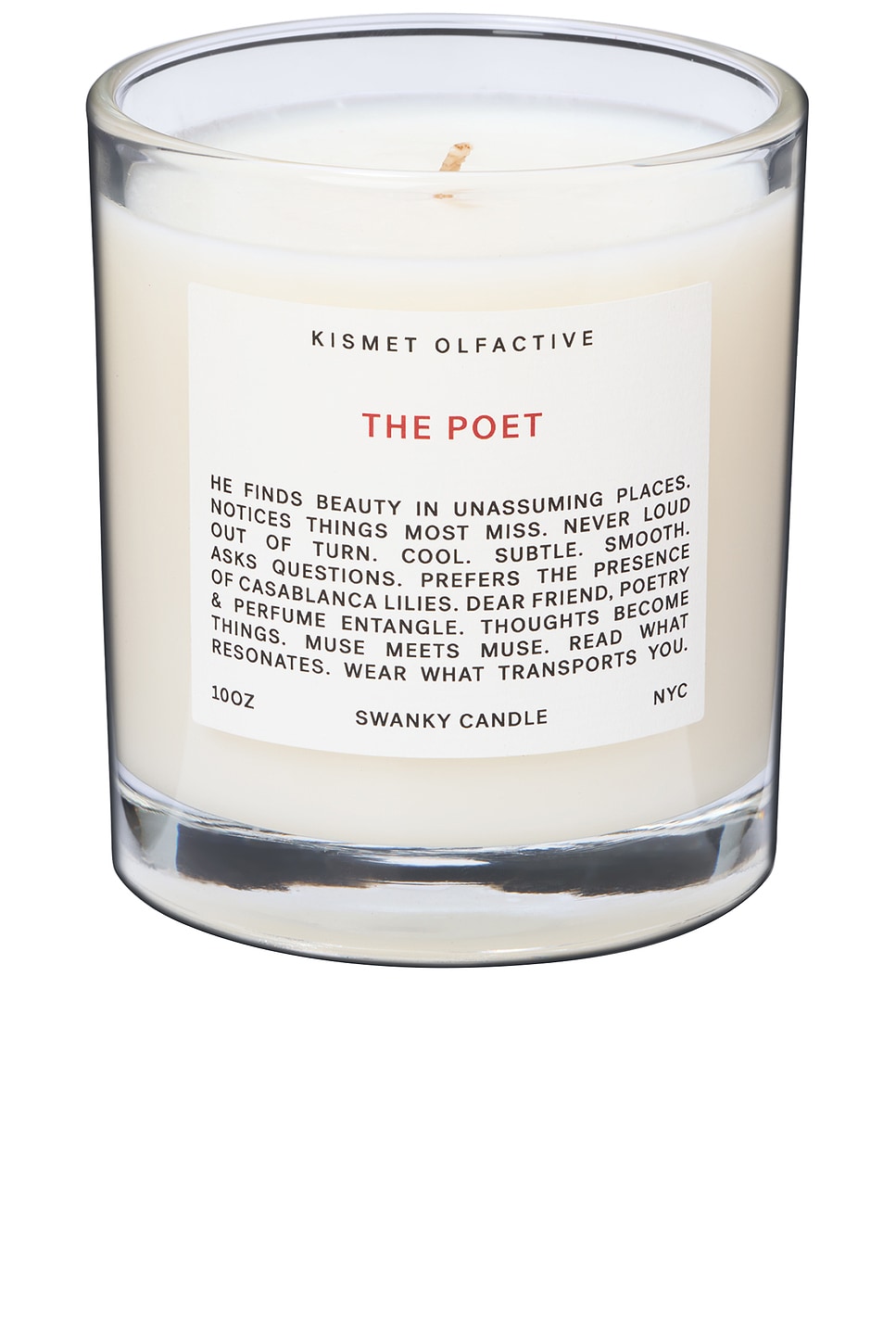 Kismet Olfactive The Poet Candle in Beauty: NA