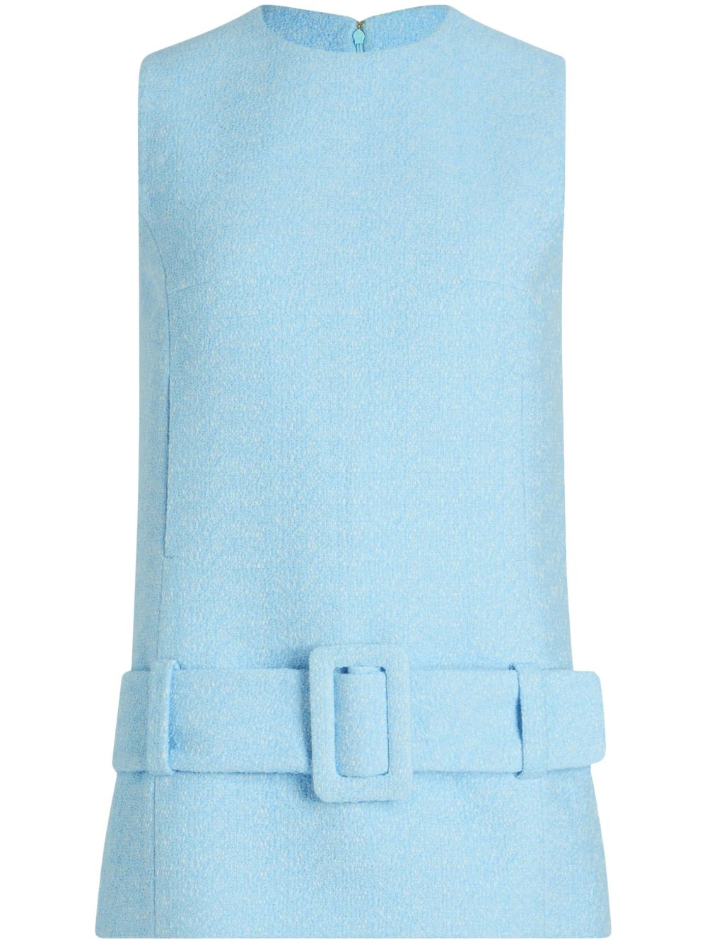 Belted minidress - Blue