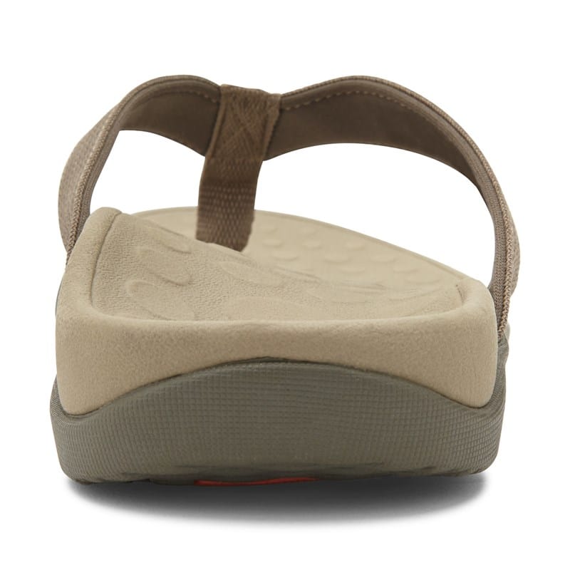 Wave Flip Flop Sandals (Khaki)