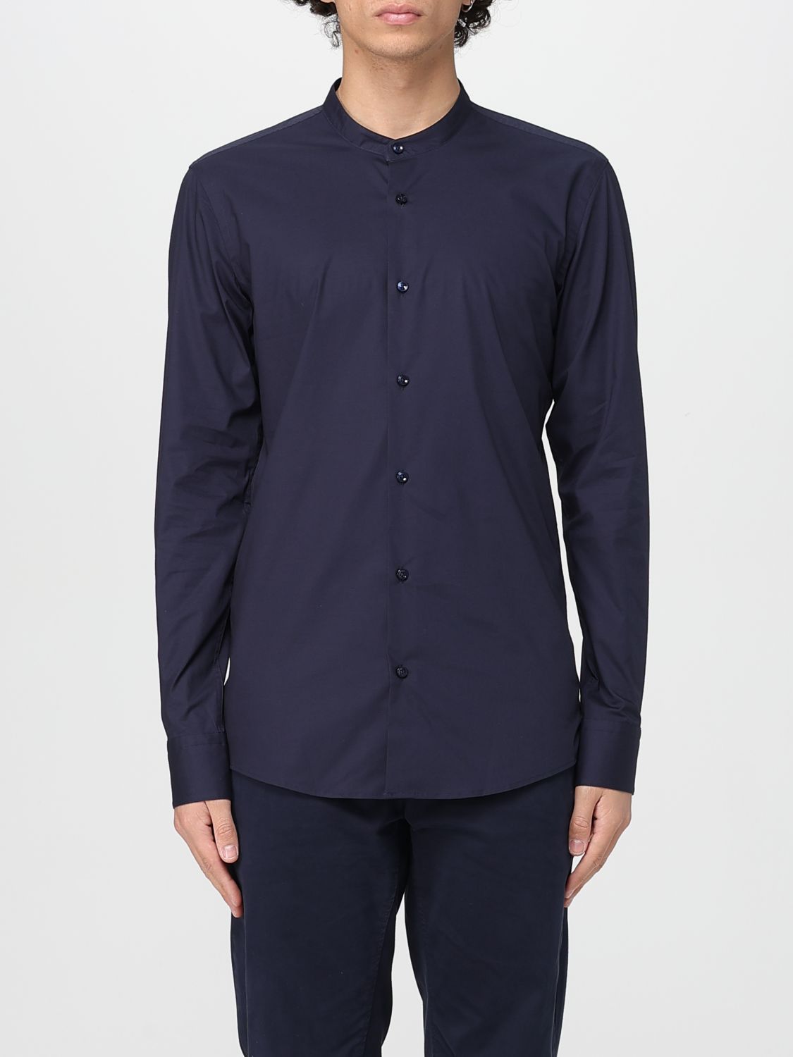 Shirt BOSS Men color Blue