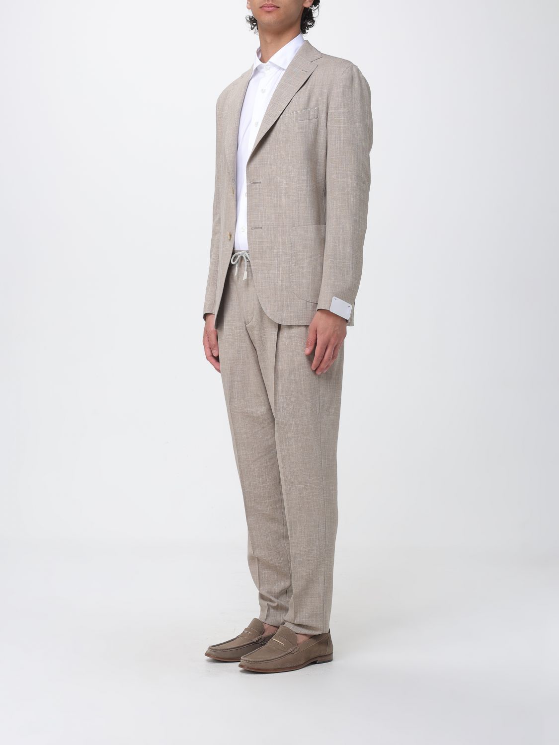 Suit Men color Beige