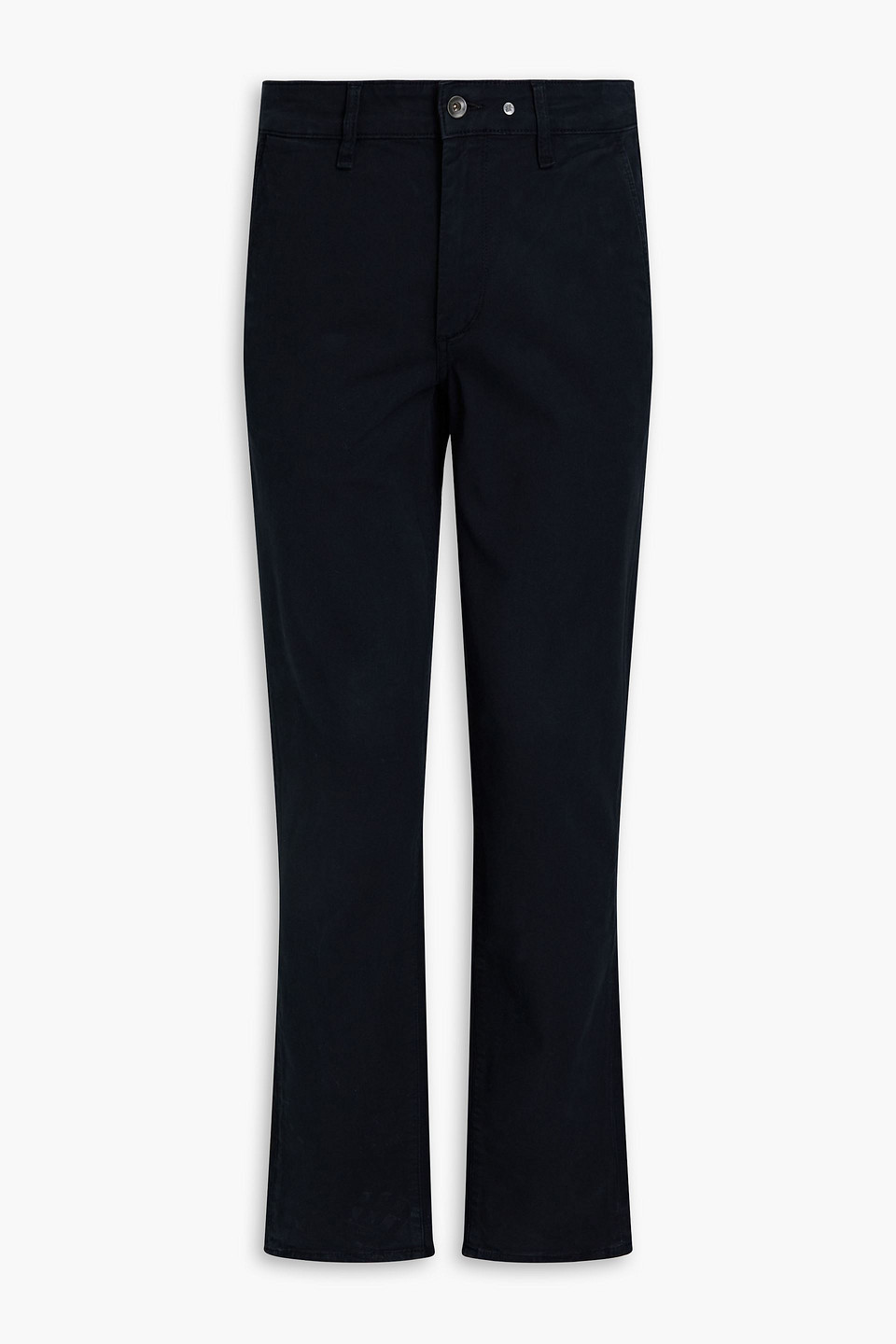 Cotton-blend gabardine chinos - Blue - 29
