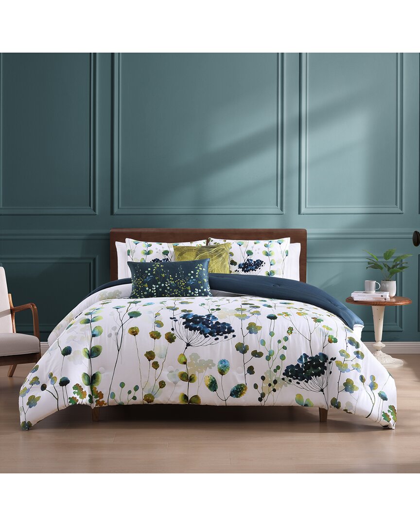 Abstract Vines Reversible Comforter Set
