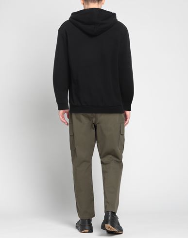 Man Sweatshirt Black Size L Cotton