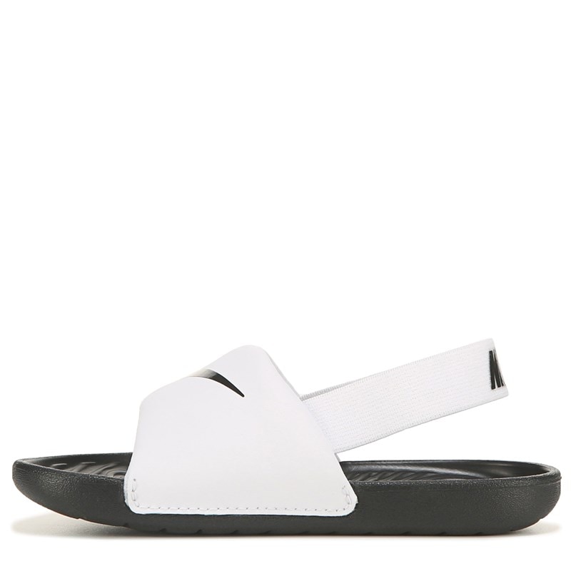 Kids' Kawa Slide Sandal Baby/Toddler Sandals (White/Black)