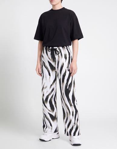 Woman Pants White Size S Cotton