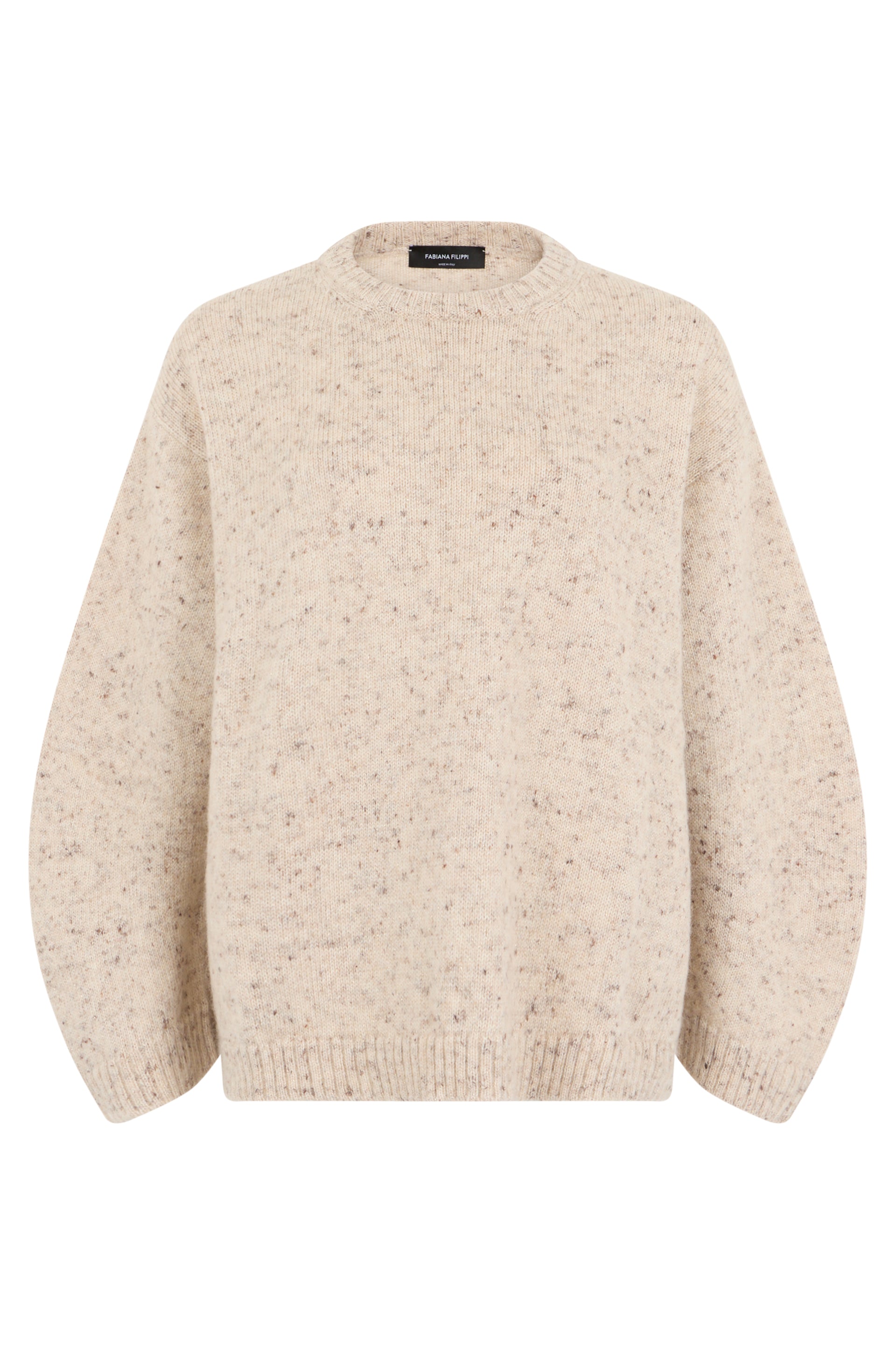 Beige Crew Neck Sweater