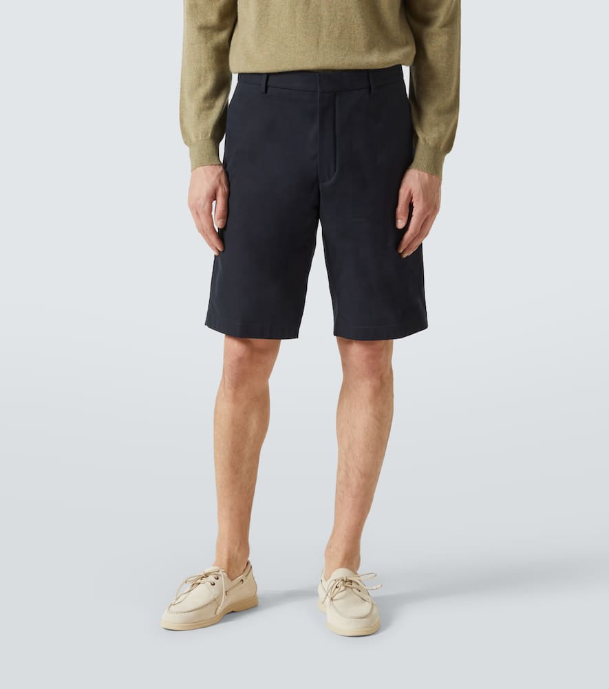 Loro Piana Cotton-blend Bermuda shorts