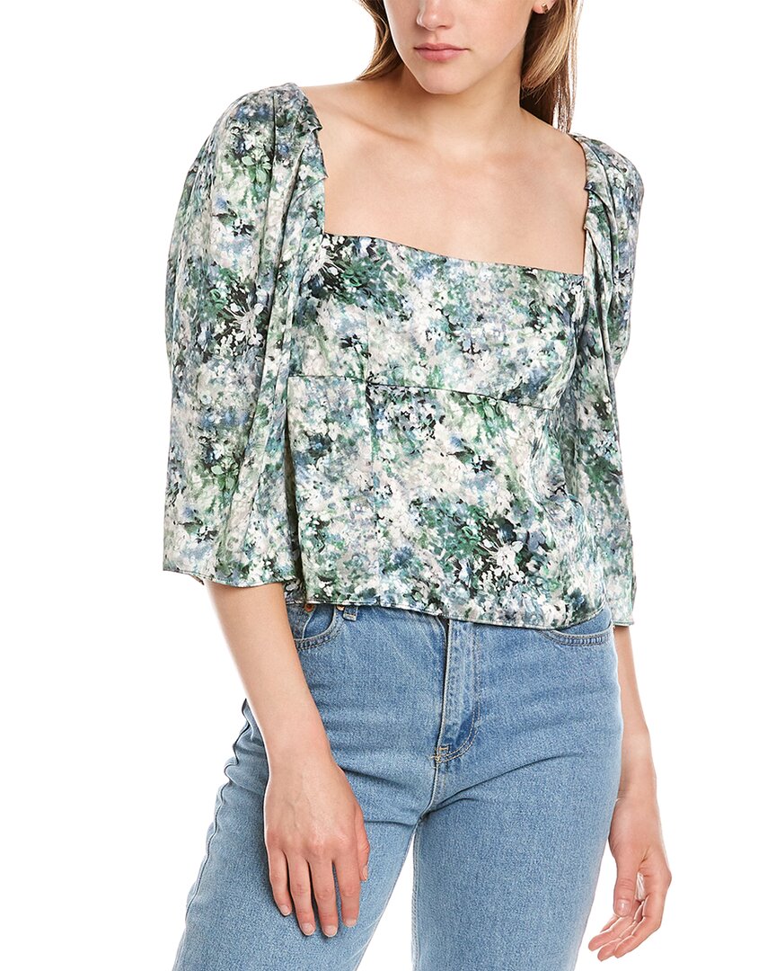 Painted Floral Top