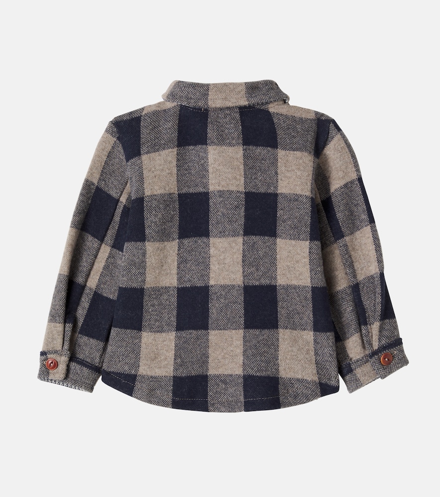 Baby Modena checked flannel shirt