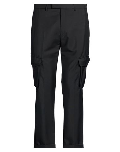 Man Pants Black Size 36 Wool, Mohair wool