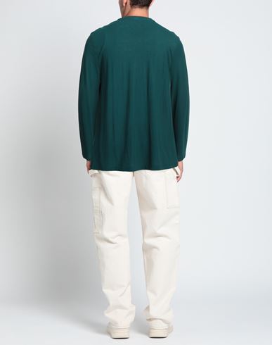 Man T-shirt Dark green