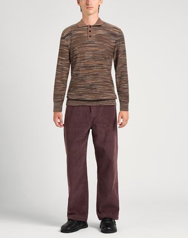 Man Sweater Sand Size S Wool