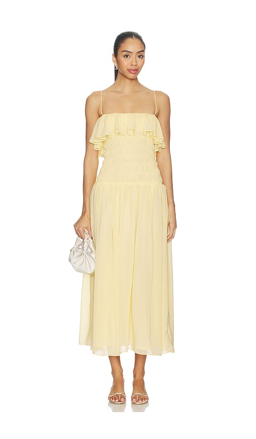 Lovers and Friends Greer Dress in Lemon. - XS also in XXS, S, M