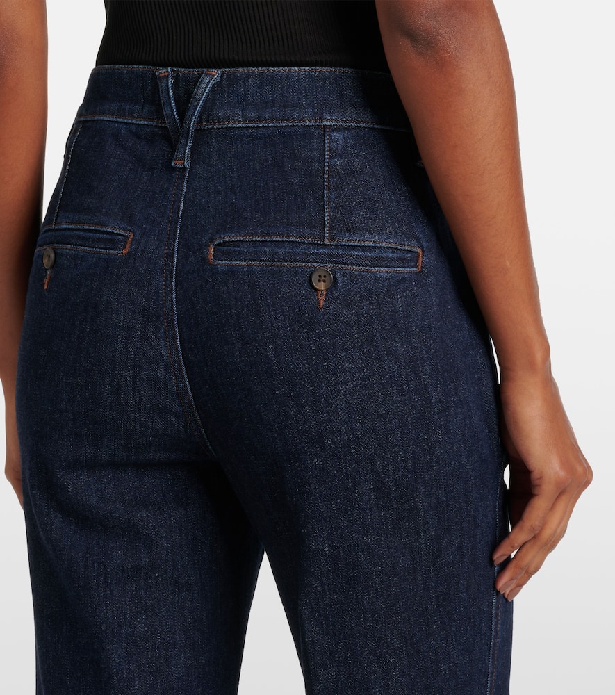 Crosbie high-rise wide-leg jeans